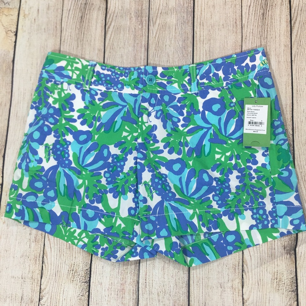 🆕Lilly Pulitzer Callahan Shorts Size 6